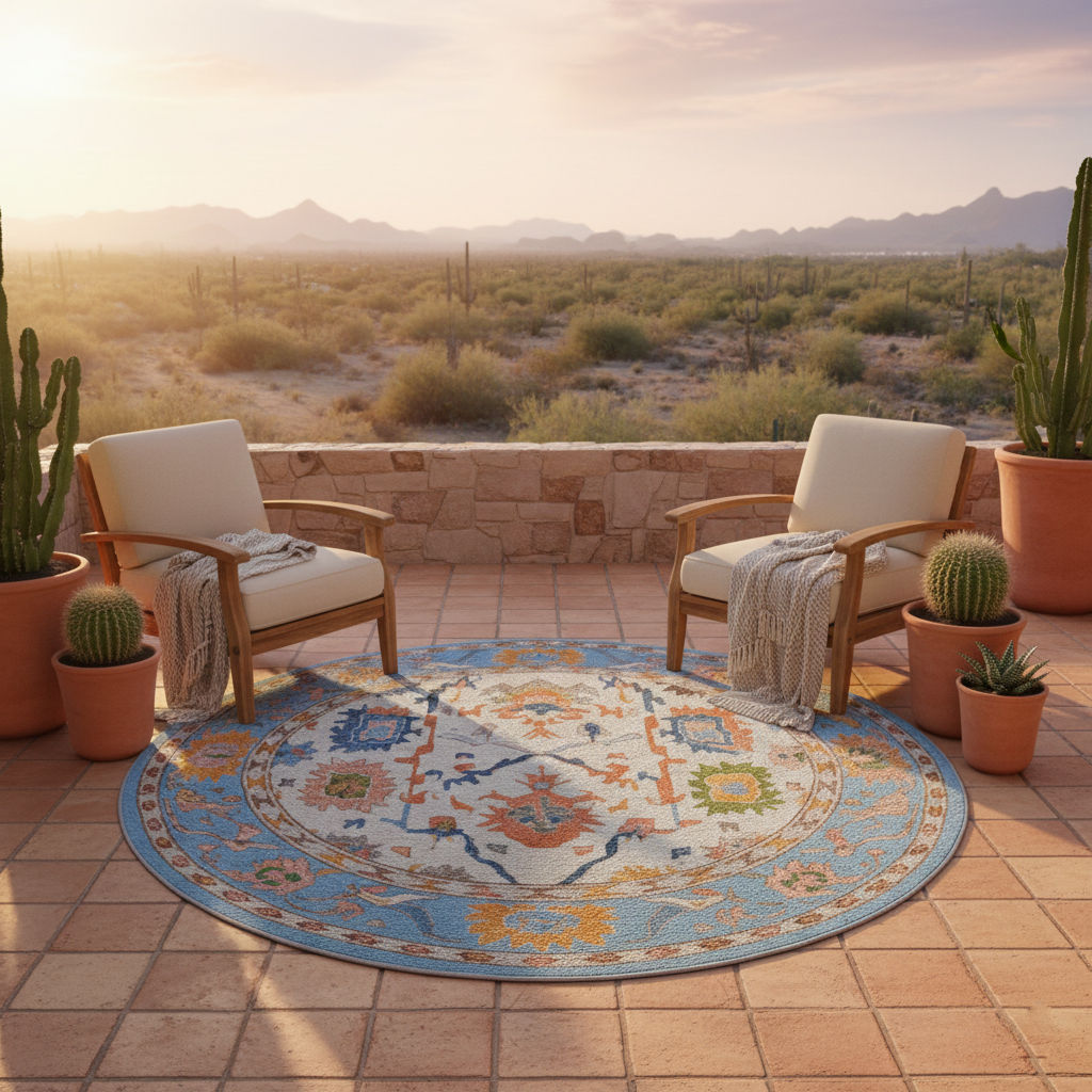 MIRAVONA - Hand Knotted Oushak Carpet